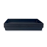 Living Whole Foods 10 Plant Growing Trays (No Drain Holes)-20'x10'-Perfect Garden Seed Starter Grow...