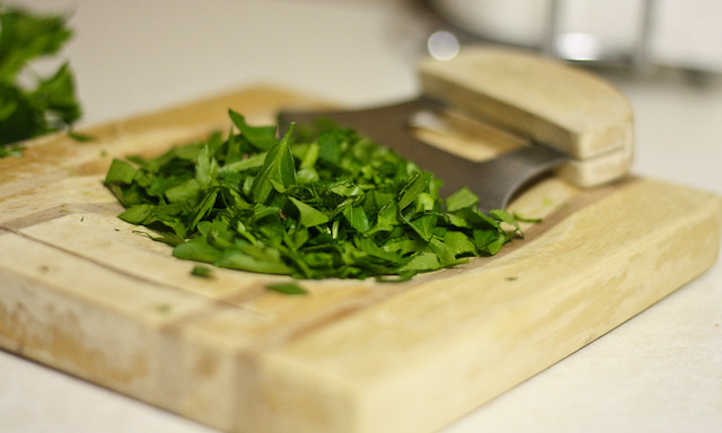 Chopped parsley