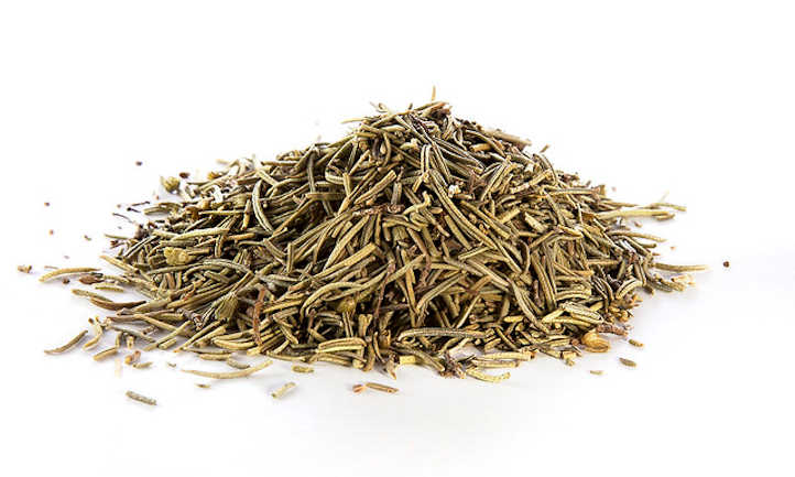 Dried rosemary needles