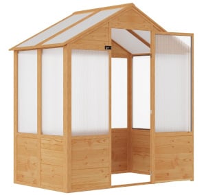 Outsunny 6' x 4' x 7' Polycarbonate Greenhouse